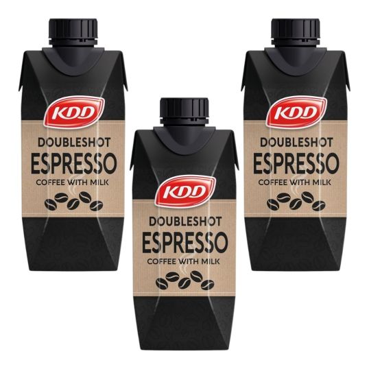 KDD MILKED COFFEE DOUBLE ESPRESSO 3X250 ML @SPECIAL PRICE