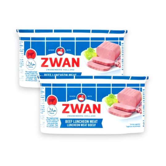 ZWAN LUNCHEON MEAT BEEF 2X200 GMS