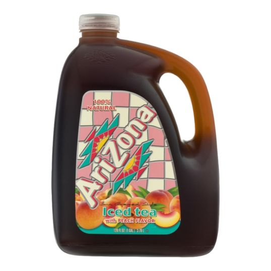 ARIZONA ICED TEA WITH PEACH FLAVOR 1 GAL