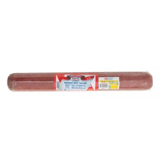 AMERICANA BEEF MORTADELA SALAMI ROLL PER 1KG