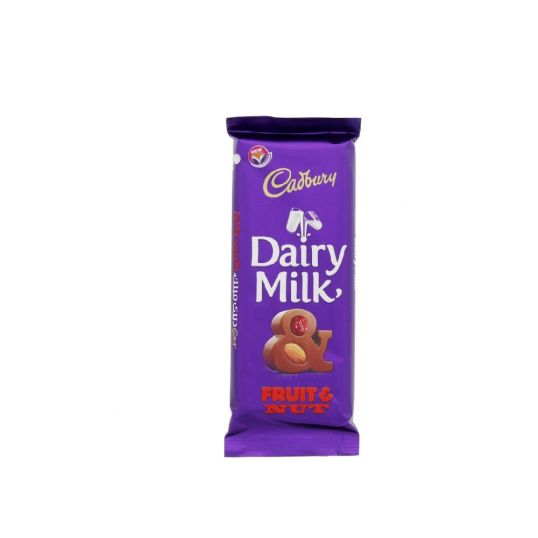 CADBURY DAIRY MILK FRUIT AND NUT CHOCOLATE 100 GMS