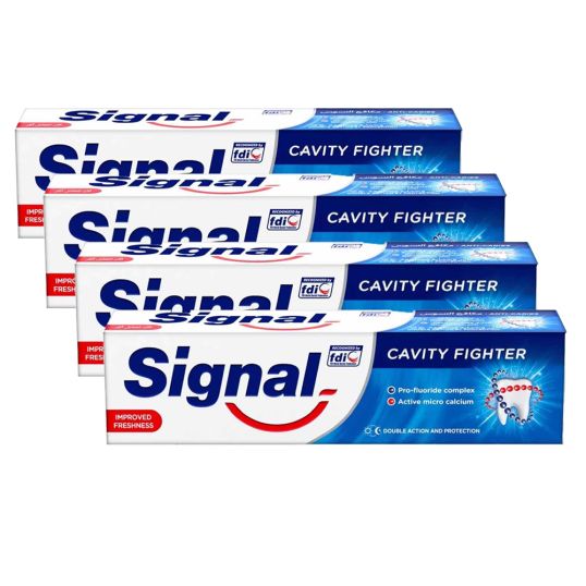 SIGNAL CAVITY FIGHTER TOOTHPASTE 4X75 ML