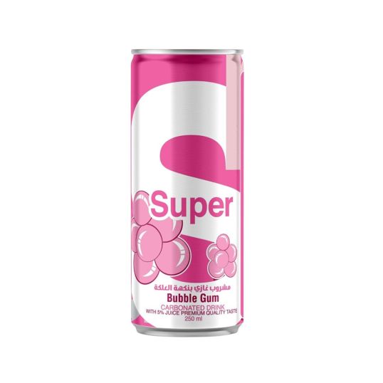 SUPER BUBBLE GUM DRINK 250 ML