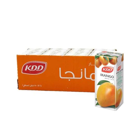 KDD MANGO NECTAR 24X180 ML