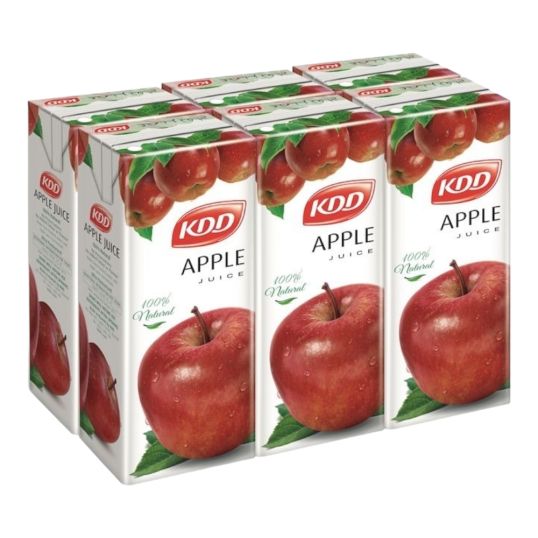 KDD APPLE JUICE 6X180 ML