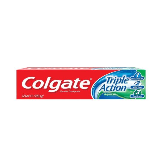 COLGATE TRIPLE ACTION TOOTHPASTE 125 ML