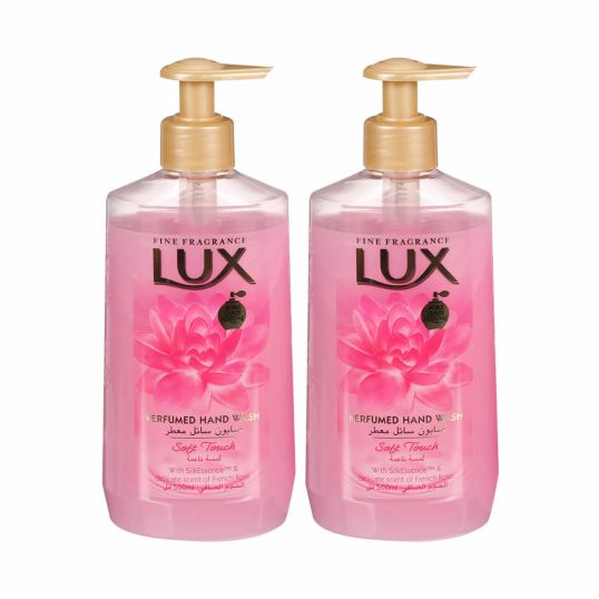 LUX SOFT TOUCH HAND WASH 20% OFF 2X500 ML