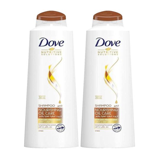 DOVE SHAMPOO NUTRI OIL 2X400 ML @25% OFF