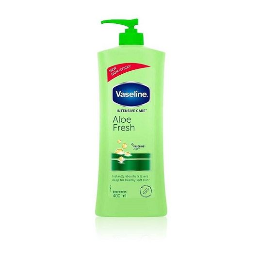 VASELINE ALOE FRESH DAILY BODY LOTION 400ML