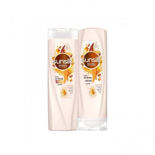 SUNSILK HONEY SHAMPOO 400ML + CONDITIONER 320ML FREE