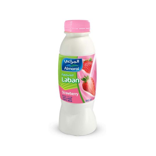 ALMARAI STRABERRY FLAVOURED LABAN 340ML