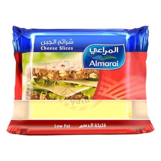 ALMARAI LOW FAT SLICE CHEESE 10'S 200 GMS