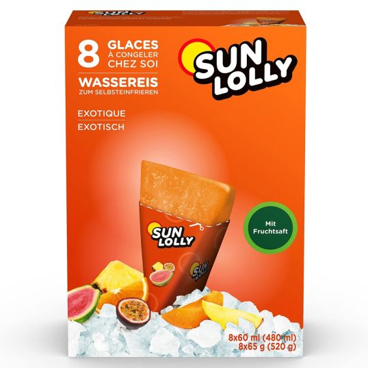 SUNLOLLY ICE EXOTIC 8X60 ML