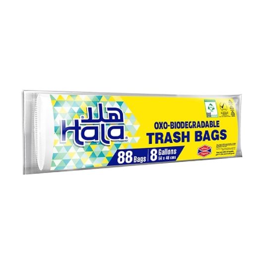 HALA BIO TRASH BAG 8 GALOON 88'S