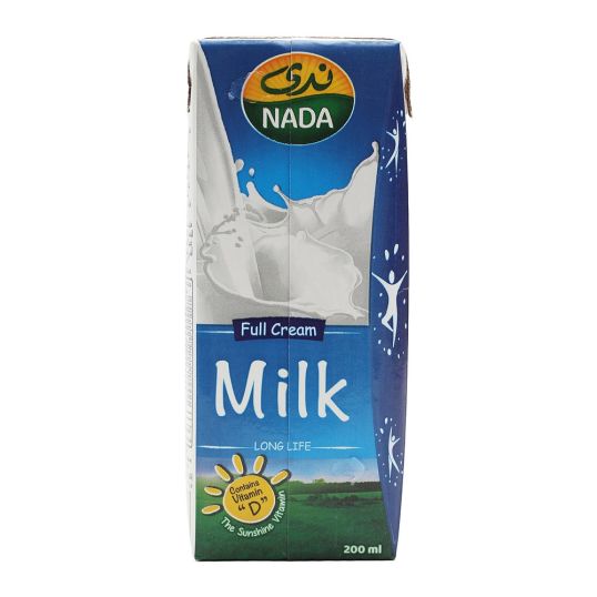 NADA FULL CREAM UHT MILK WITH ADDED VITAMINS 185 ML