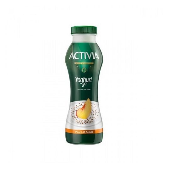 AL SAFI ACTIVIA YOGHURT GO PEACH & SEEDS