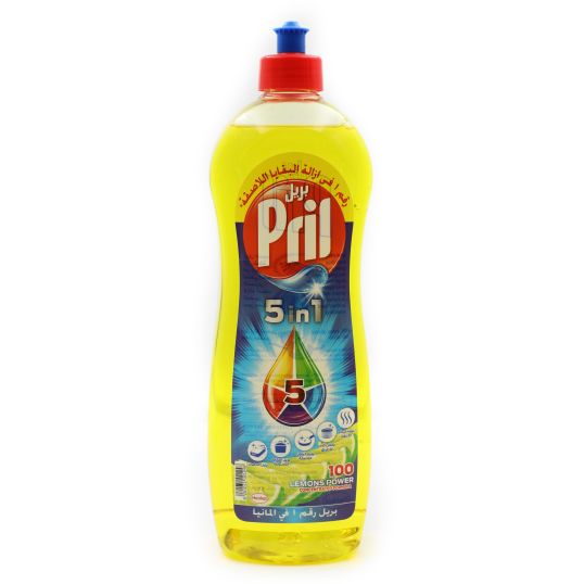 PRILL DISH WASHING LIQUID LEMON 1 LTR