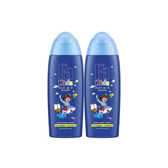 FA SHOWER GEL KIDS SHOWER PIRATE 2X250 ML