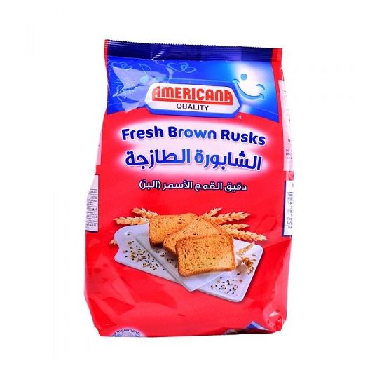 AMERICANA DIET RUSK RED 375GM