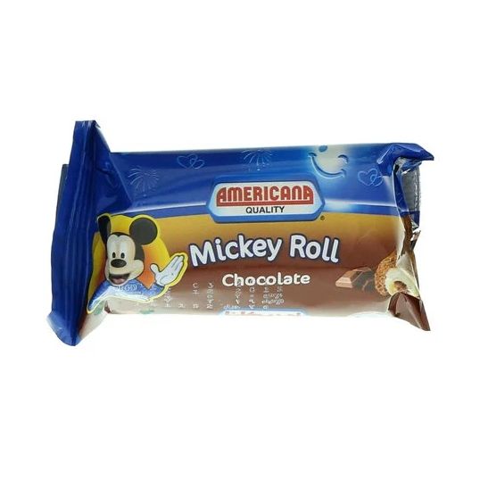AMERICANA MICKY ROLLS CHOCOLATE 25GM