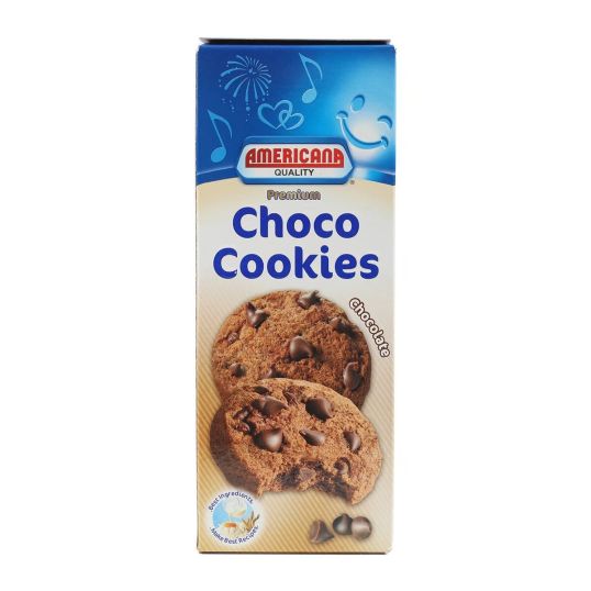 AMERICANA CHOCO COOKIES ORIGINAL 180 GMS