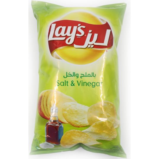 LAY`S SALT & VINEGAR FLAVOUR CHIPS 160 GMS