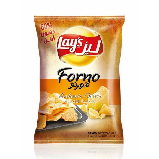 LAY`S FORNO AUTH.CHEESE BAKED POTATO CHIPS 160 GMS