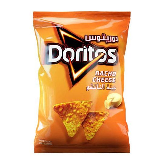 DORITOS NACHO CHEESE CHIPS 180 GMS