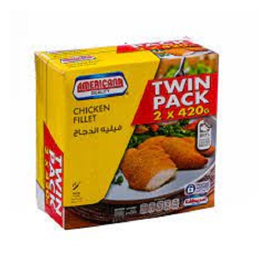 AMERICANA CHICKEN FILLETS 2X420GM @SP.PRICE