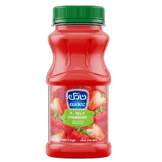 NADEC STRAWBERRY JUICE NO ADD SUGAR 180 ML