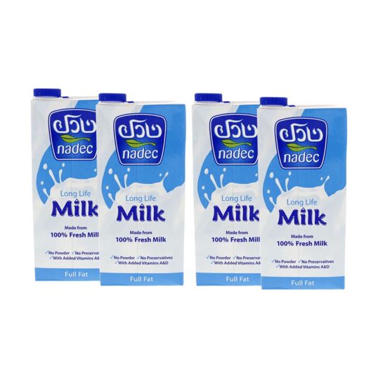 NADEC LOW FAT UHT MILK 4X1 LTR