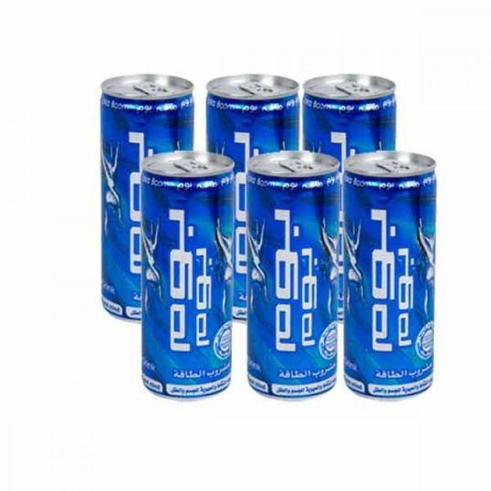 BOOMBOOM ENERGY DRINK 6X250 ML