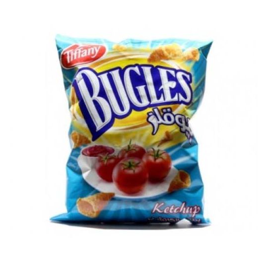 BUGLES KETCHUP FLAVOUR CORN SNACK 10.5 GMS