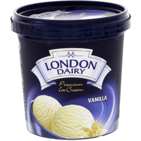 LONDON DAIRY VANILLA ICE CREAM 125 ML