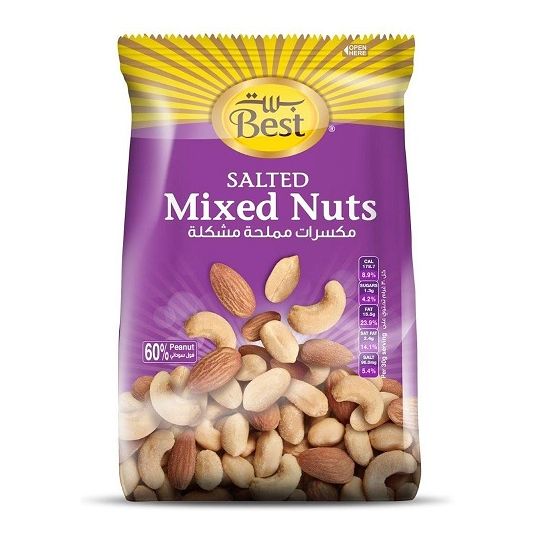 BEST ROASTED MIXED NUTS (BAGS)