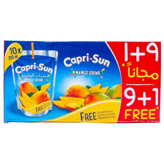 CAPRISUN MANGO DRINK 10X200 ML