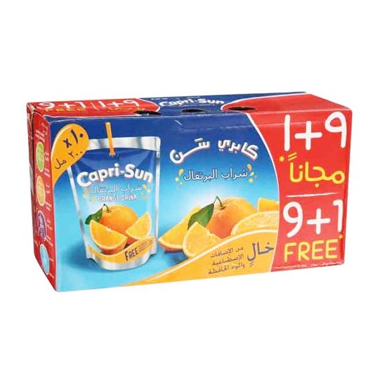 CAPRISUN ORANGE DRINK 10X200 ML