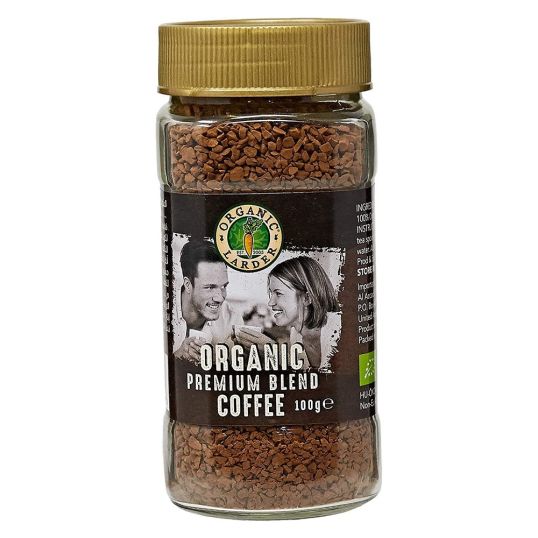 ORGANIC LARDER BLEND PREMIUM INSTANT COFFEE 100 GMS