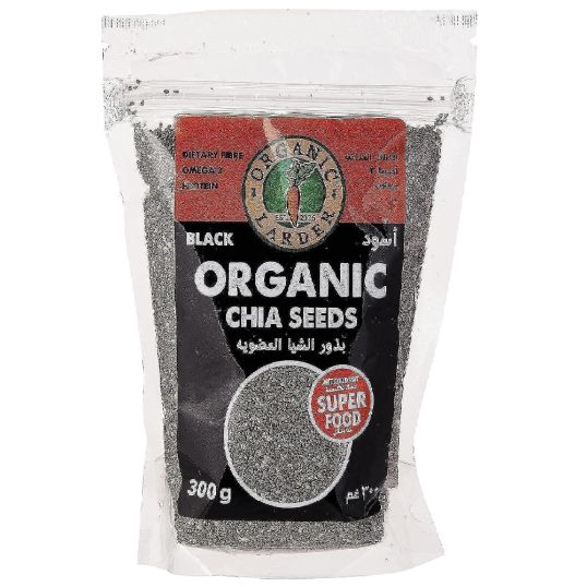 ORGANIC LARDER CHIA SEEDS WHITE 300 GMS