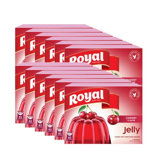 ROYAL STRAWBERRY JELLY 11+1 FREE