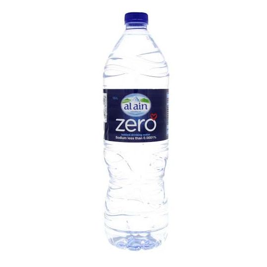 ALAIN ZERO SODIUM MINERAL WATER 1.5 LTR