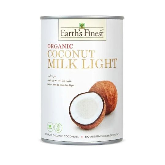 EARTH'S FINEST ORGANIC COCONUT MILK LIGHT 400 ML