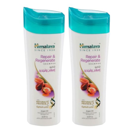 HIMALAYA PROTEIN SHAMPOO REPAIR & REGENERATE 2N1 2X400 ML