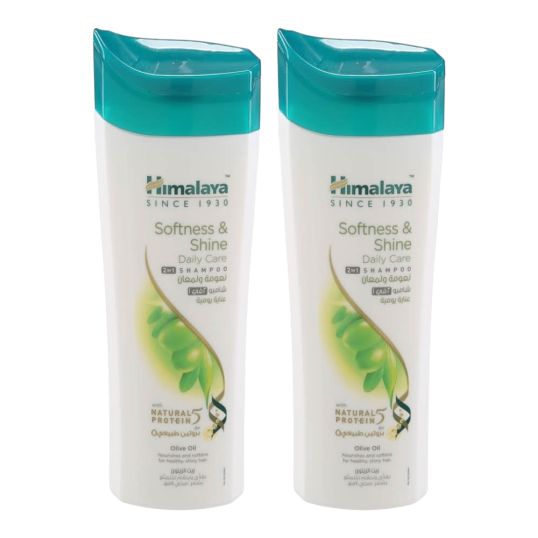 HIMALAYA ROTEIN SMP-SOFTNESS&SHINE HAIR 2N1 2X400 ML