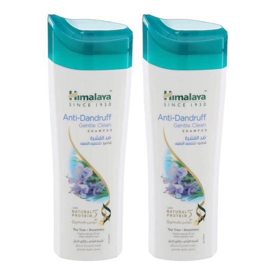 HIMALAYA GENTLE CLEAN ANTI DANDRUFF SHAMPOO 2X400 ML