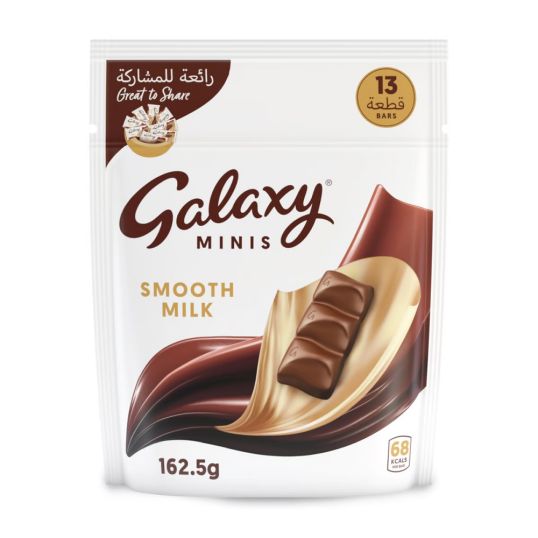 GALAXY MINIS SMOOTH MILK 13X12.5 GMS