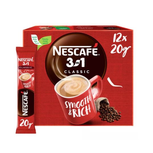 NESCAFE 3IN1 CLASSIC 12X20 GMS
