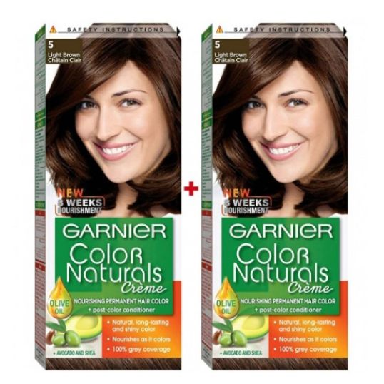 GARNIER COLOR NATURALS 5.3 LIGHT GOLDEN BROWN TP@25%OFF