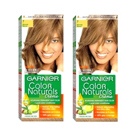 GARNIER COLOR NATURALS 7 BLOND TWIN PACK @25%OFF