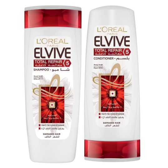 ELVIVE SHMP+COND TR5 400ML @33%OFF